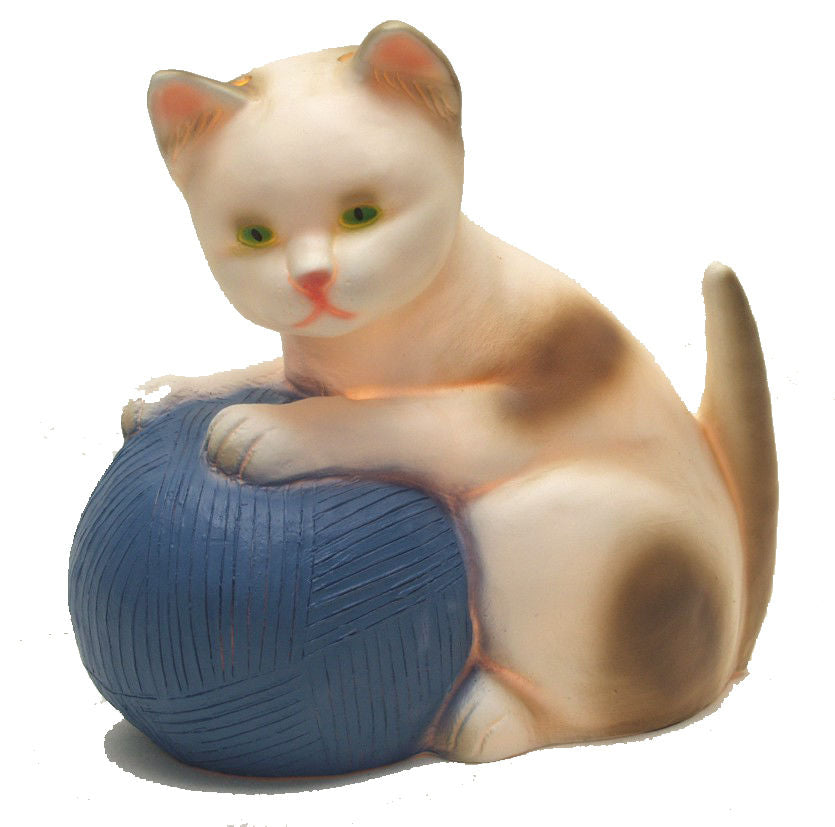 Heico Lamp – Cat with Blue Wool