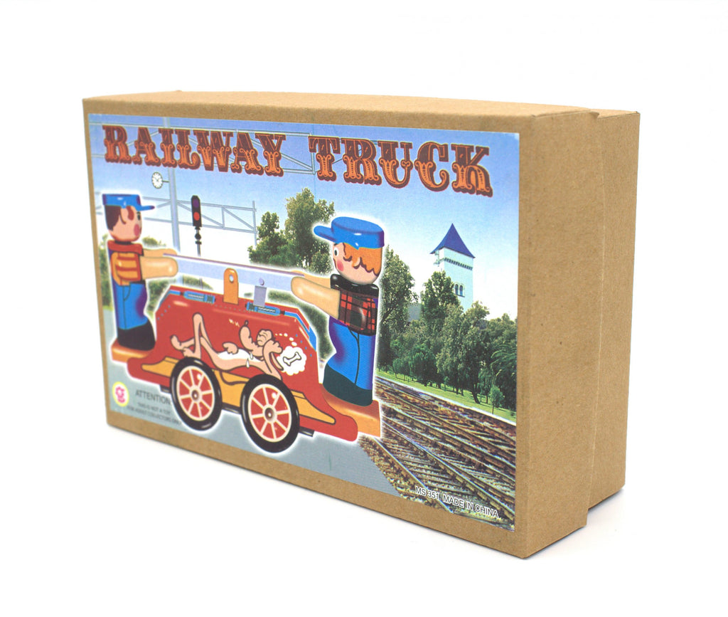 Railway Truck Tin Toy
