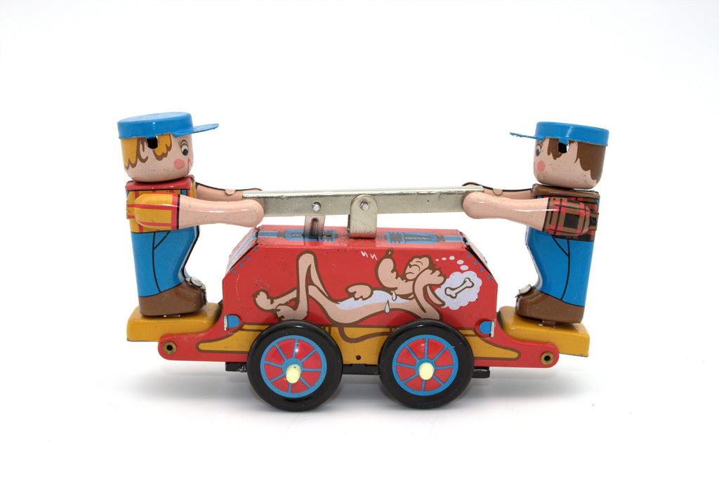 Railway Truck Tin Toy
