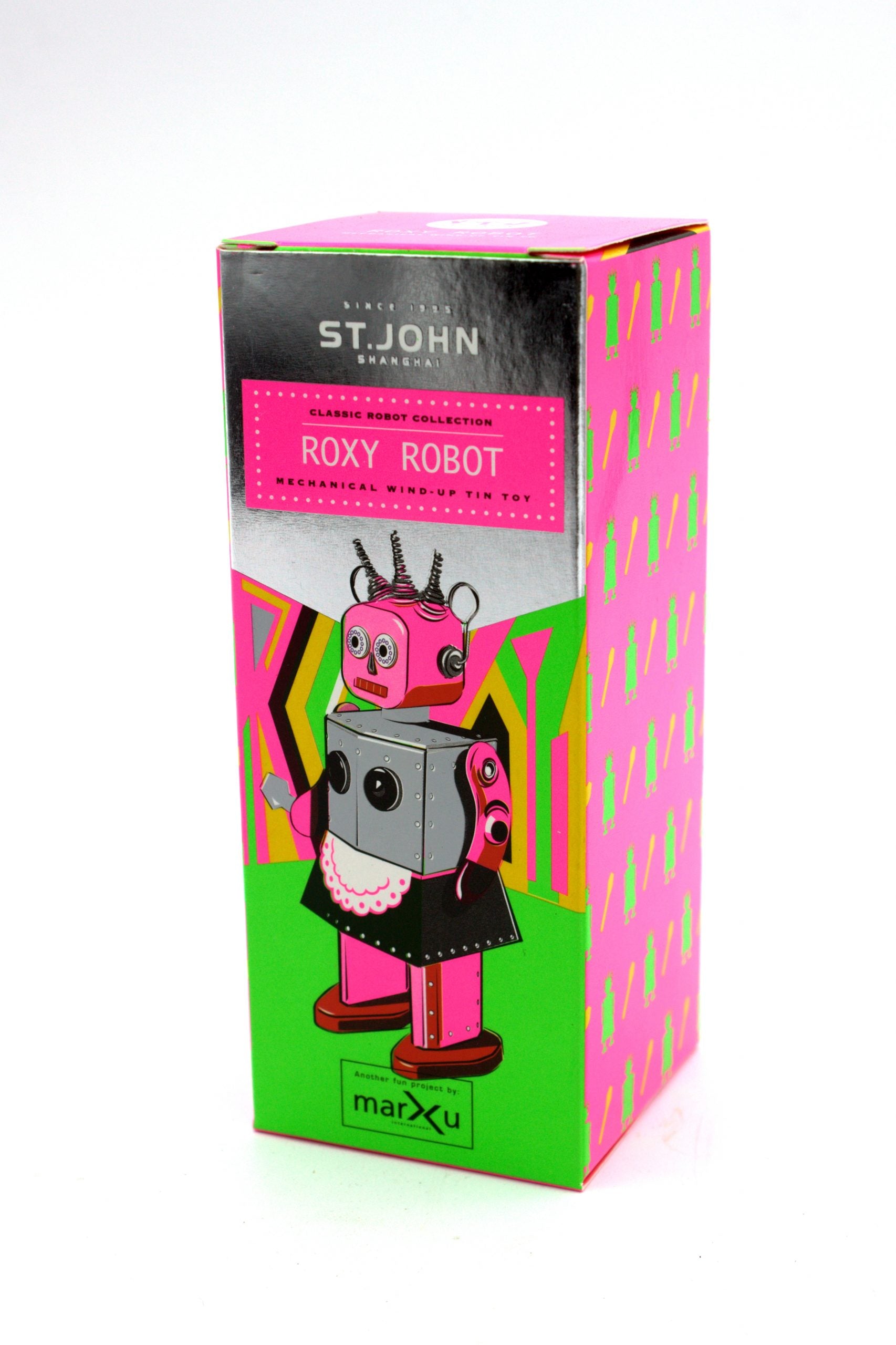 Wind Up Tin Toy Roxy Robot – Classic Gifts Australia