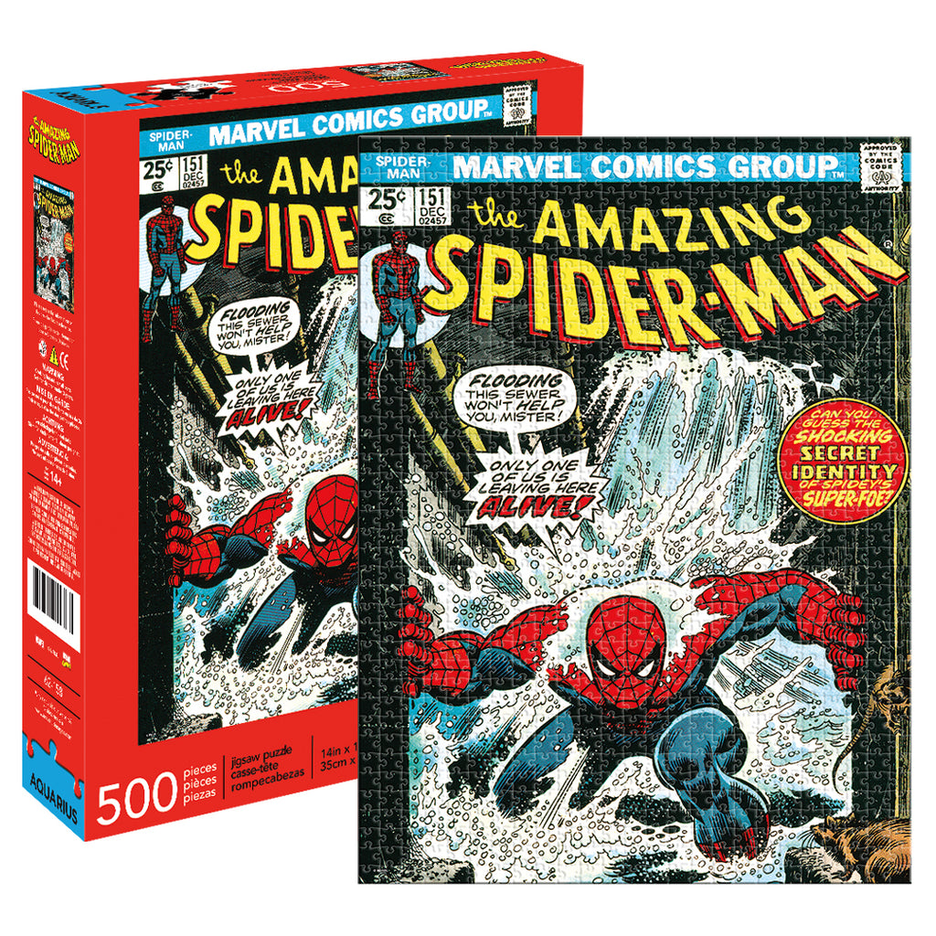 Aquarius &#8211; Marvel – Spider-Man Cover 500pc Puzzle