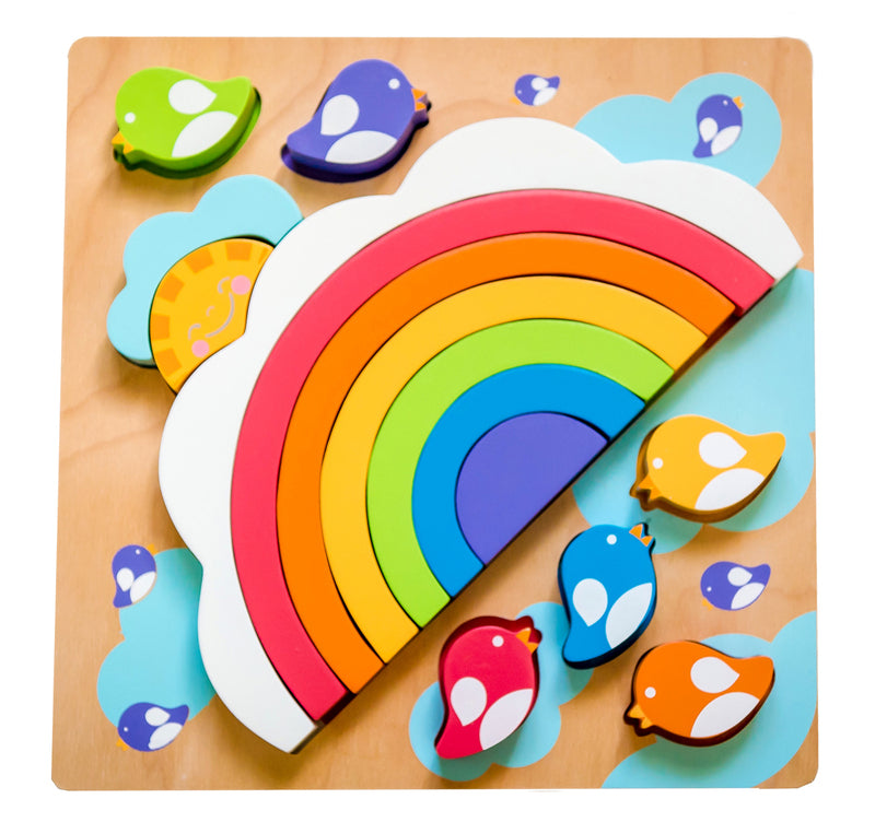 Kiddie Connect &#8211; Large Sun and Rainbow Puzzle