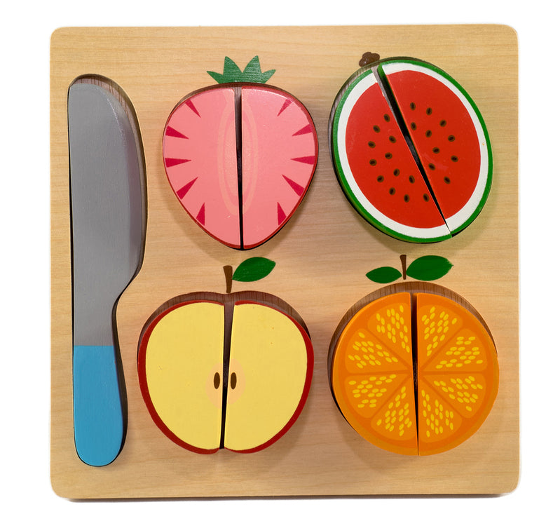 Kiddie Connect – Slice the Fruit Puzzle