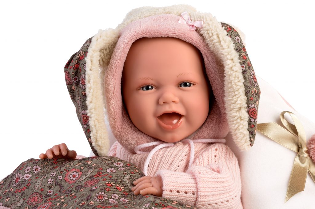 Llorens – Baby Doll Mimi Sonrisas Carro 42 cm Made in Spain 2