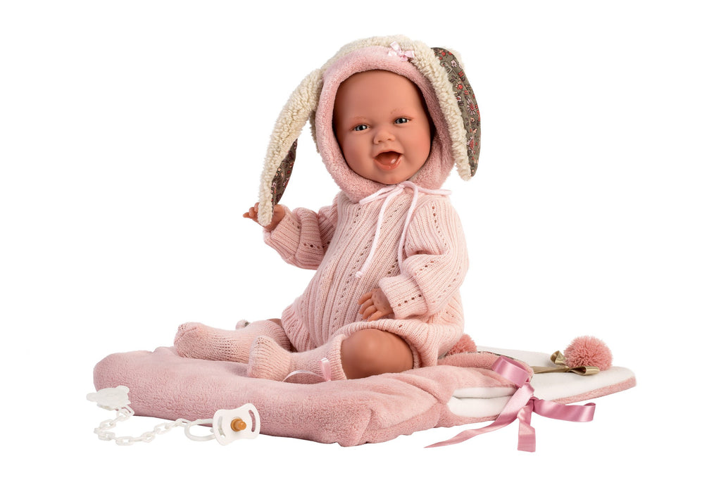 Llorens – Baby Doll Mimi Sonrisas Carro 42 cm Made in Spain1