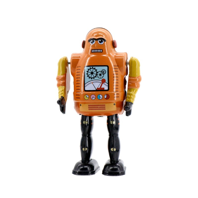 Wind Up Tin Toy Mechanic Bot – Classic Gifts Australia