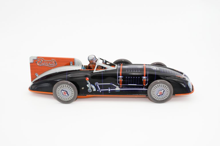 Marxu St John – Wind Up Tin Toy Racer Car &#8211; Dennis 2