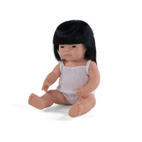 Miniland Doll &#8211; Anatomically Correct Baby, Asian Girl, 38 cm1