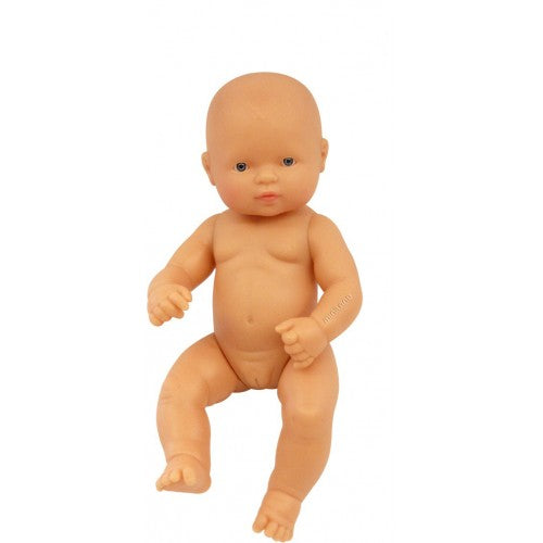 Miniland Doll &#8211; Anatomically Correct Baby, Caucasian Girl and Outfit Boxed, 32 cm (UNDRESSED)1