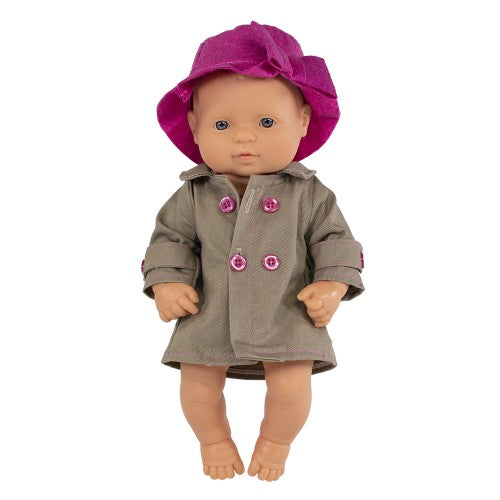 Miniland Doll &#8211; Anatomically Correct Baby, Caucasian Girl and Outfit Boxed, 32 cm (UNDRESSED)3