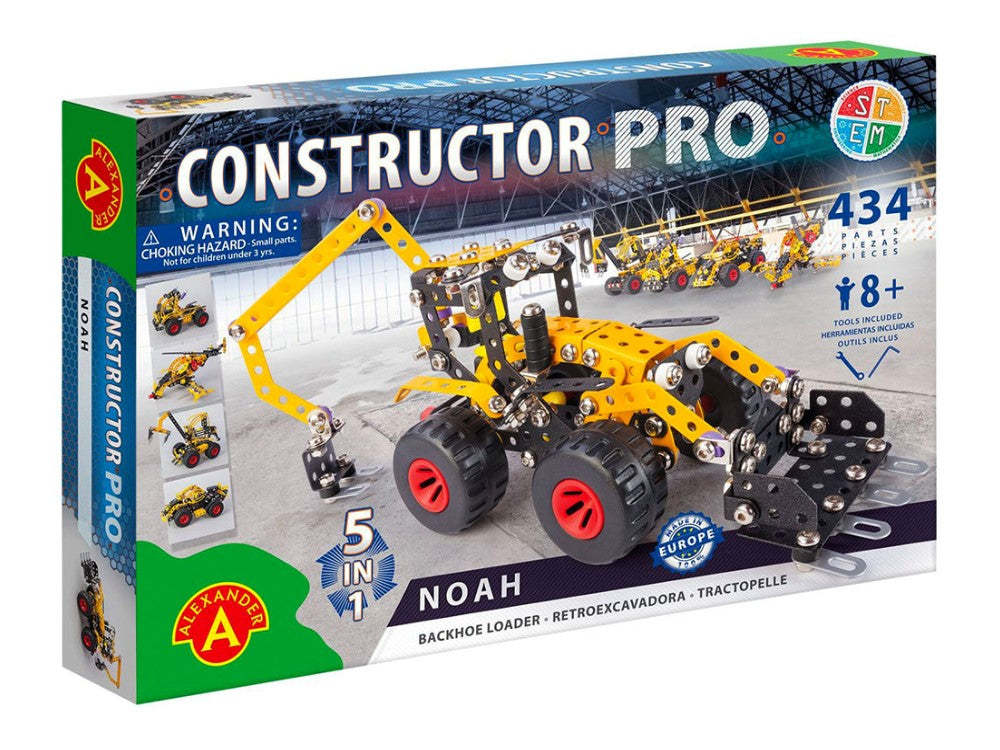Constructor &#8211; Noah Backhoe Loader 5-in-1 434pcs