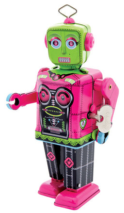 Wind Up Tin Toy - Roberta Robot  Maria Metropolis