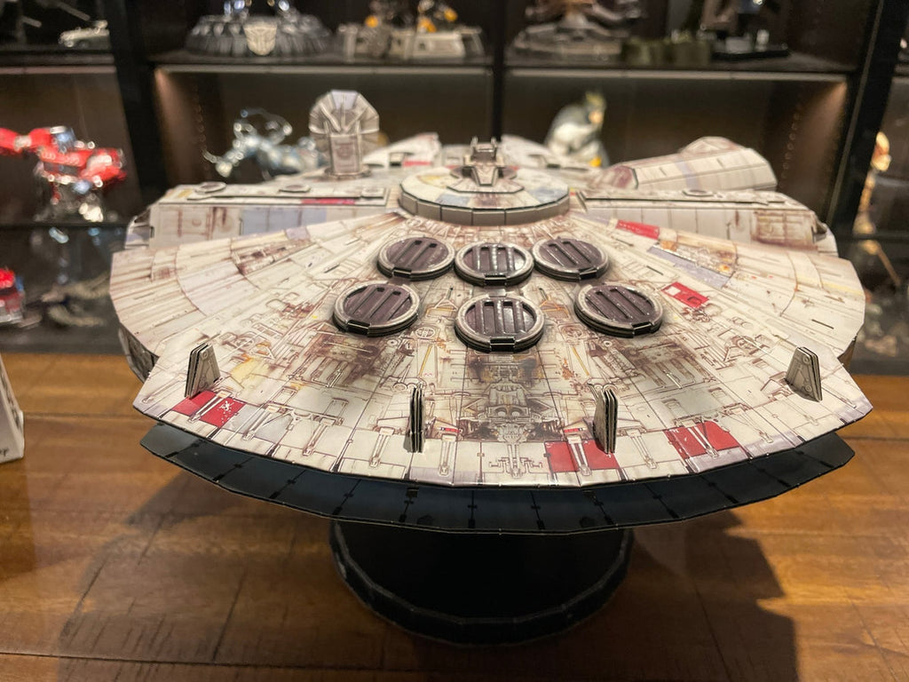 Star Wars Millennium Falcon Paper Model Kit – Classic Gifts Australia