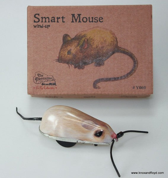 Tin Wind-Up Smart Mouse 2