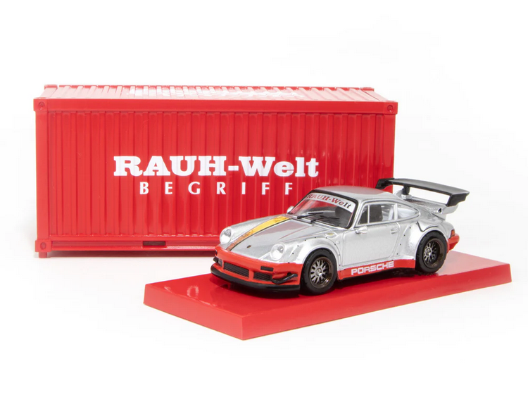 Tarmac Works 1-64 RWB 930 Silver with Container China Special Edition &#8211; HOBBY64
