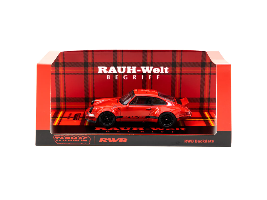 Tarmac Works &#8211; 1-64 Red RWB Porsche Backdate 2