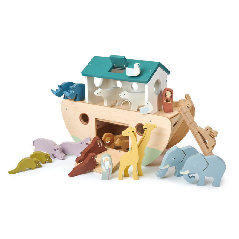 Tender Leaf Toys &#8211; Noah&#8217;s Wooden Ark1