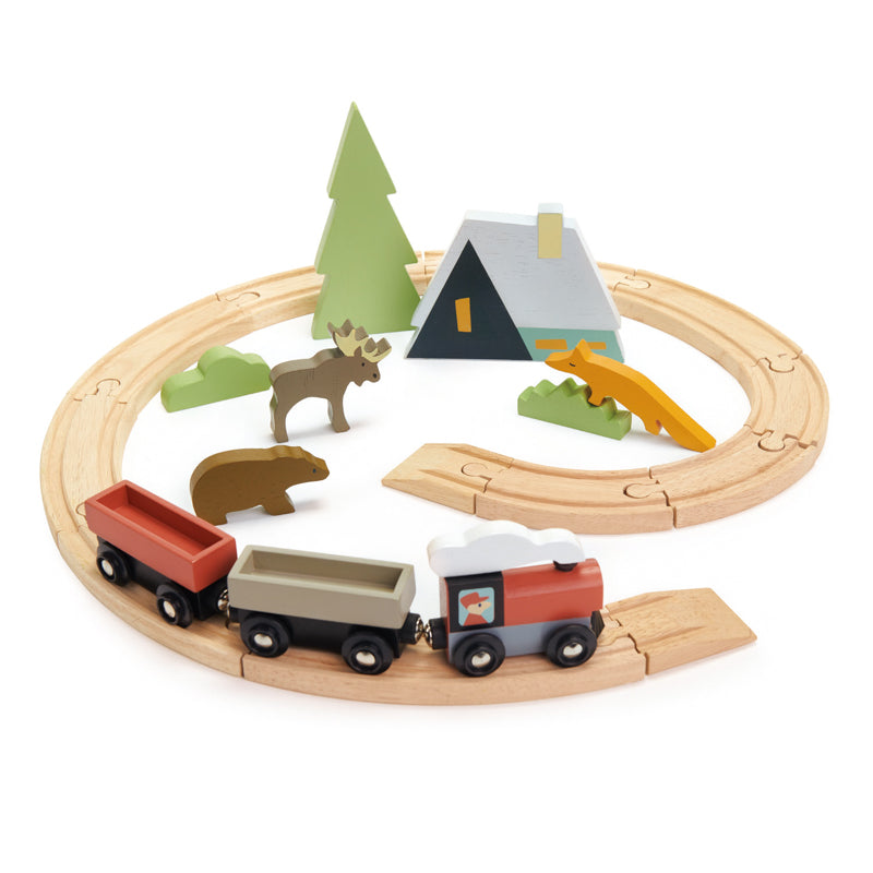 Tender Leaf Toys &#8211; Treetops Train Set