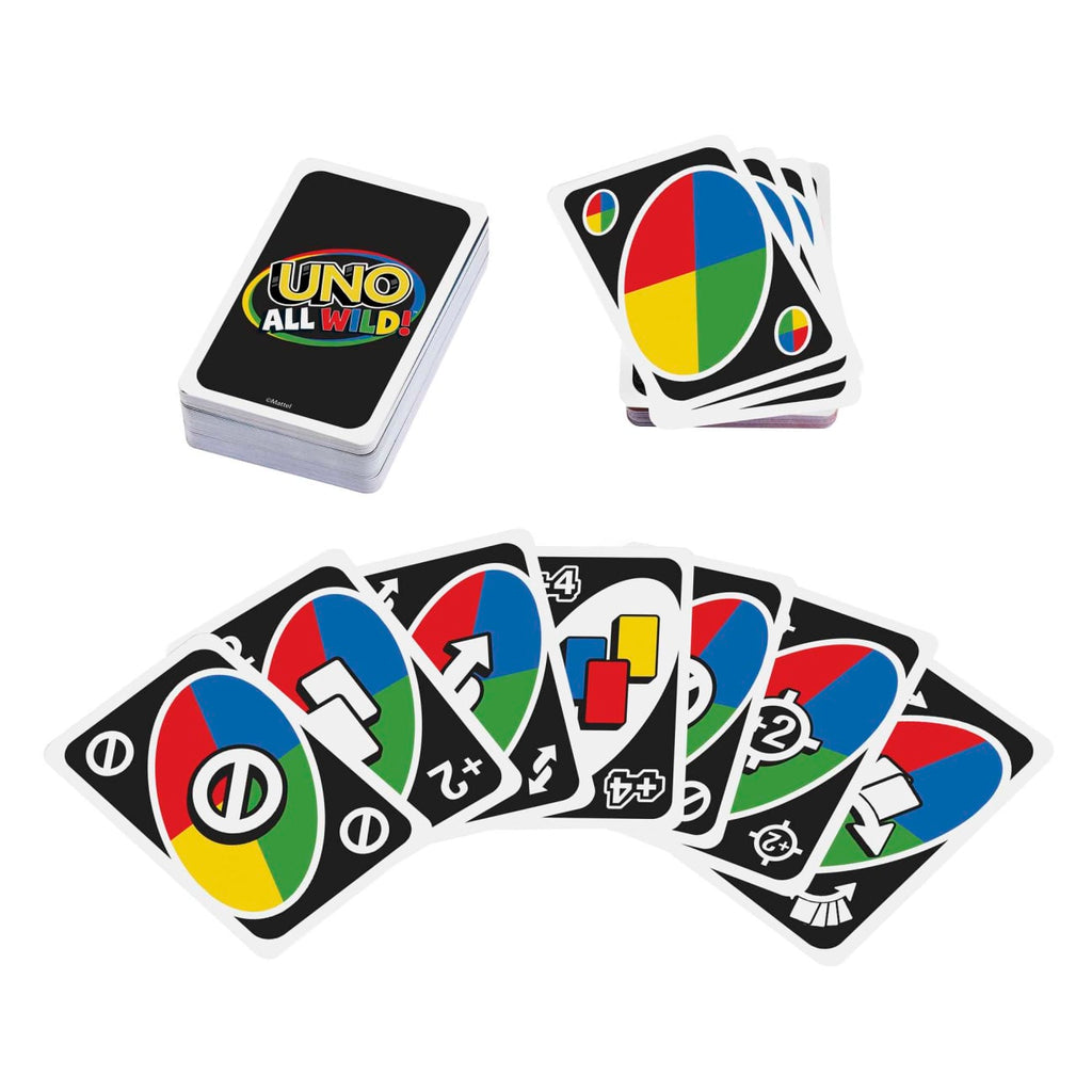 UNO All Wild Card Game New