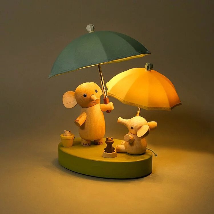Wooderful Life &#8211; Elephant Umbrella Ambiance Light 1