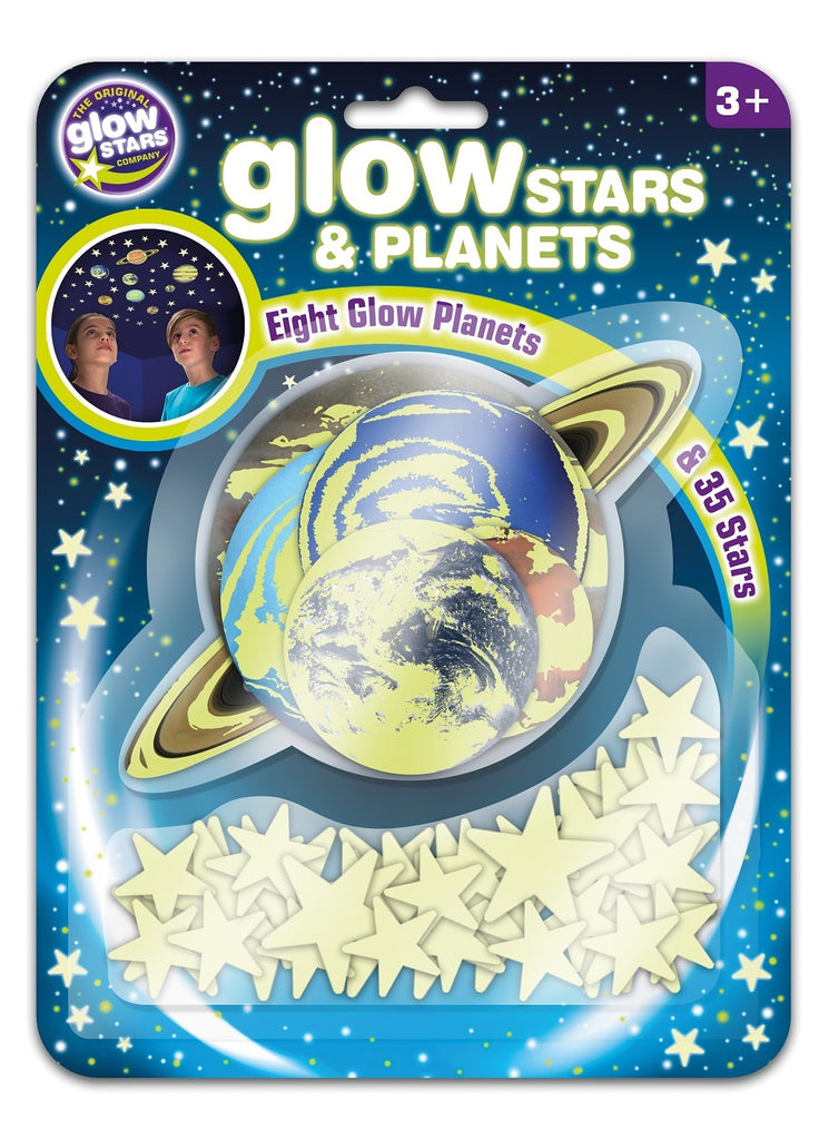 glow star and planet