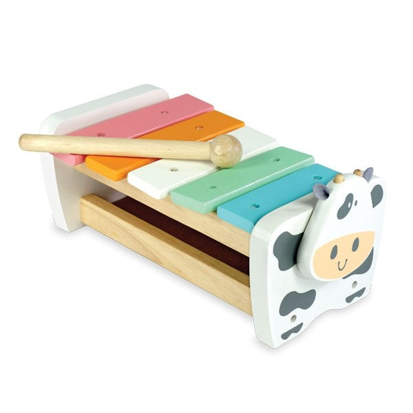 I&#8217;m Toy &#8211; Cow Xylophone Bench Pastel